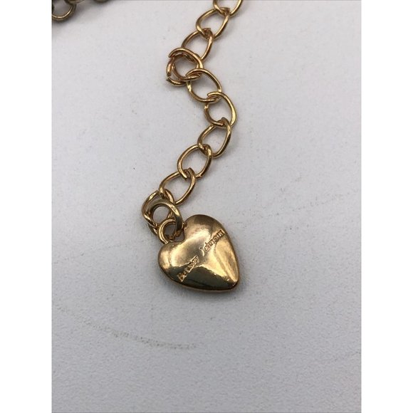 Betsey Johnson Retired Mughal Style Statement Pendant Necklace 24" - Picture 7 of 8